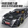 GULY 10627 FERRARI 296 1 8 bộ đồ chơi xếp lắp ráp ghép mô hình Technic Kỹ Thuật Công Nghệ Cao Mô Hình Phương Tiện 3729 khối