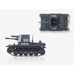 THIRDPARTY 300004 MÁY BAY CHIẾN ĐẤU SỐ 1 1:35 tỷ lệ 1:35 bộ đồ chơi xếp lắp ráp ghép mô hình Military Army PANZERJAGER I Quân Sự Bộ Đội 405 khối