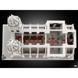BAKA TECHNOLOGY 33920 REBRICKABLE MOC-148170 148170 MOC148170 NHÀ THỜ GOTHIC bộ đồ chơi xếp lắp ráp ghép mô hình Medieval Castle GOTHIC CATHEDRAL Chiến Tranh Trung Cổ 4136 khối