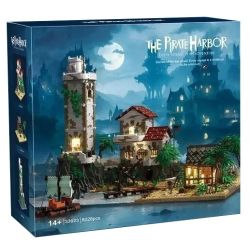 BAKA TECHNOLOGY 33923 REBRICKABLE MOC-117472 117472 MOC117472 CƯỚP BIỂN NGUYỀN RỦA BÃI bộ đồ chơi xếp lắp ráp ghép mô hình Pirates Of The Caribbean THE CURSED BEACH Cướp Biển Vùng Caribe 8028 khối