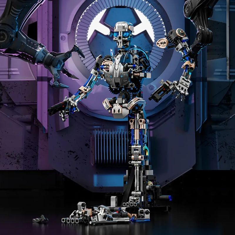 BEAUTY AND 13091 ROBOT bộ đồ chơi xếp lắp ráp ghép mô hình Technic MECHANICAL ROBOT Kỹ Thuật Công Nghệ Cao Mô Hình Phương Tiện 692 khối