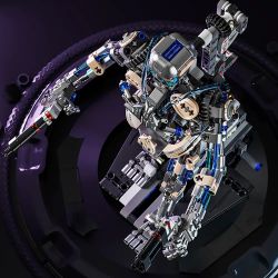 BEAUTY AND 13091 ROBOT bộ đồ chơi xếp lắp ráp ghép mô hình Technic MECHANICAL ROBOT Kỹ Thuật Công Nghệ Cao Mô Hình Phương Tiện 692 khối