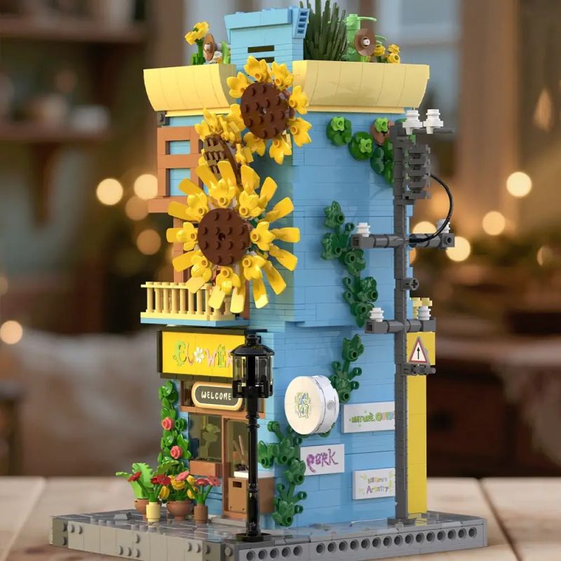 XBERT 13091 NGÔI NHÀ HƯỚNG DƯƠNG bộ đồ chơi xếp lắp ráp ghép mô hình Creator SUNFLOWER HOUSE Sáng Tạo 1580 khối XBERT 13091 NGÔI NHÀ HƯỚNG DƯƠNG bộ đồ chơi xếp lắp ráp ghép mô hình Creator SUNFLOWER HOUSE Sáng Tạo 1580 khối