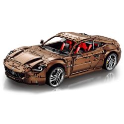 REOBRIX 11010 MASERATI GRANTURISMO KỶ NIỆM 110 NĂM PHIÊN BẢN 8 bộ đồ chơi xếp lắp ráp ghép mô hình Technic MASERATI GRANTURISMO 110 Kỹ Thuật Công Nghệ Cao Mô Hình Phương Tiện 5480 khối