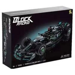 TAKUGI T3011 3011 ĐUA CÔNG THỨC OMG W13 tỷ lệ 1:12 bộ đồ chơi xếp lắp ráp ghép mô hình Technic OMG W13 FORMULA RACING Kỹ Thuật Công Nghệ Cao Mô Hình Phương Tiện 1157 khối