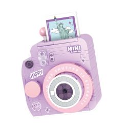 CACO D023 CÁC MÔ HÌNH CÔNG VIÊN GIẢI TRÍ 4 bộ đồ chơi xếp lắp ráp ghép mô hình 843 khối