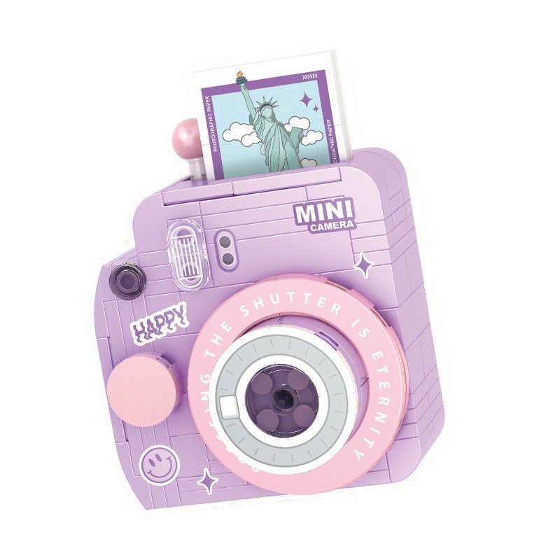 CACO D023 CÁC MÔ HÌNH CÔNG VIÊN GIẢI TRÍ 4 bộ đồ chơi xếp lắp ráp ghép mô hình 843 khối