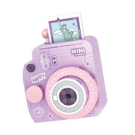 CACO D023 CÁC MÔ HÌNH CÔNG VIÊN GIẢI TRÍ 4 bộ đồ chơi xếp lắp ráp ghép mô hình 843 khối