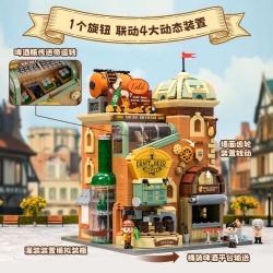 PANTASY 85023 NHÀ MÁY BIA THỦ CÔNG HỘI THẢO bộ đồ chơi xếp lắp ráp ghép mô hình Creator CRAFT BREWERY Sáng Tạo 3300 khối PANTASY 85023 NHÀ MÁY BIA THỦ CÔNG HỘI THẢO bộ đồ chơi xếp lắp ráp ghép mô hình Creator CRAFT BREWERY Sáng Tạo 3300 khối