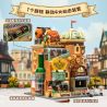 PANTASY 85023 NHÀ MÁY BIA THỦ CÔNG HỘI THẢO bộ đồ chơi xếp lắp ráp ghép mô hình Creator CRAFT BREWERY Sáng Tạo 3300 khối