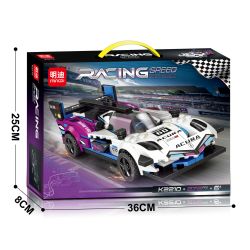 MINGDI LEIBAO K2210 2210 LE MANS RACING bộ đồ chơi xếp lắp ráp ghép mô hình Speed Champions Racing Cars Đua Xe Công Thức 276 khối