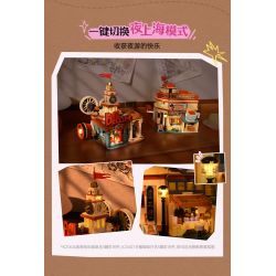 KEEPPLEY K21406 21406 THÀNH PHỐ MA THUẬT CHUYỂN VÙNG TUYỆT VỜI QI TRAVEL HIỂN THỊ NHÀ HÁT ÂM NHẠC VÀO THE BUND bộ đồ chơi xếp lắp ráp ghép mô hình Creator Sáng Tạo 765 khối KEEPPLEY K21406 21406 THÀNH PHỐ MA THUẬT CHUYỂN VÙNG TUYỆT VỜI QI TRAVEL HIỂN THỊ NHÀ HÁT ÂM NHẠC VÀO THE BUND bộ đồ chơi xếp lắp ráp ghép mô hình Creator Sáng Tạo 765 khối