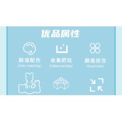 KAIDO KD99060 99060 BẢN GHI NGƯỜI BẠN HAY THAY ĐỔI CUỘC PHIÊU LƯU JOKER CỦA BUBU bộ đồ chơi xếp lắp ráp ghép mô hình