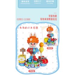 KAIDO KD99060 99060 BẢN GHI NGƯỜI BẠN HAY THAY ĐỔI CUỘC PHIÊU LƯU JOKER CỦA BUBU bộ đồ chơi xếp lắp ráp ghép mô hình