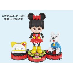 KAIDO KD99060 99060 BẢN GHI NGƯỜI BẠN HAY THAY ĐỔI CUỘC PHIÊU LƯU JOKER CỦA BUBU bộ đồ chơi xếp lắp ráp ghép mô hình