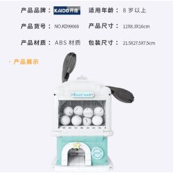 KAIDO KD99067 99067 VUA XOẮN VÀ MÁY GASKET XIAOKU bộ đồ chơi xếp lắp ráp ghép mô hình