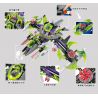 Enlighten 1617 Qman 1617 non  ĐUỔI BẮT CHỈ HUY NGƯỜI NGOÀI HÀNH TINH bộ đồ chơi xếp lắp ráp ghép mô hình Space Adventure SPACE ADVENTURE ARREST ALIEN COMMANDER Thám Hiểm Không Gian 704 khối