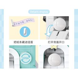 KAIDO KD99067 99067 VUA XOẮN VÀ MÁY GASKET XIAOKU bộ đồ chơi xếp lắp ráp ghép mô hình