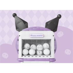 KAIDO KD99068 99068 VUA XOẮN VÀ BIẾN ĐỔI MÁY CÓ ĐỆM NHỎ bộ đồ chơi xếp lắp ráp ghép mô hình