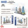 ZHEGAO LZ8333 8333 KIẾN TRÚC NEW YORK bộ đồ chơi xếp lắp ráp ghép mô hình Architecture Công Trình Kiến Trúc 3262 khối