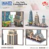 ZHEGAO LZ8333 8333 KIẾN TRÚC NEW YORK bộ đồ chơi xếp lắp ráp ghép mô hình Architecture Công Trình Kiến Trúc 3262 khối