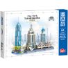 ZHEGAO LZ8333 8333 KIẾN TRÚC NEW YORK bộ đồ chơi xếp lắp ráp ghép mô hình Architecture Công Trình Kiến Trúc 3262 khối