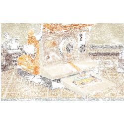 PANTASY 86915 SNOOPY RETRO TIME LIGHT AND SHADOW CAMERA bộ đồ chơi xếp lắp ráp ghép mô hình Movie & Game Phim Và Trò Chơi