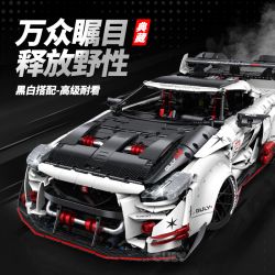 GULY 10630 NISSAN GT-R SUPERCAR 1 8 tỷ lệ 1:8 bộ đồ chơi xếp lắp ráp ghép mô hình Technic Kỹ Thuật Công Nghệ Cao Mô Hình Phương Tiện 3939 khối