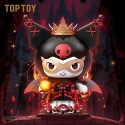 TOP TOY TC1833 1833 SANRIO KULOMI CASTLE DARK NIGHT BABY bộ đồ chơi xếp lắp ráp ghép mô hình Movie & Game KUROMI NIGHT CASTLE Phim Và Trò Chơi 450 khối