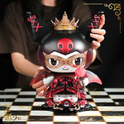 TOP TOY TC1833 1833 SANRIO KULOMI CASTLE DARK NIGHT BABY bộ đồ chơi xếp lắp ráp ghép mô hình Movie & Game KUROMI NIGHT CASTLE Phim Và Trò Chơi 450 khối