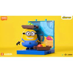 BLOKEES 74836 PHIÊN BẢN KỲ DIỆU CỦA MINIONS NHÀ MÁY SẢN XUẤT TIN THỨ 1 OTTO FRUIT PORTER bộ đồ chơi xếp lắp ráp ghép mô hình Movie & Game MINIONS JELLY FACTORY OTTO Phim Và Trò Chơi 30 khối