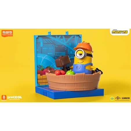 BLOKEES 74837 MINIONS MAGICAL EDITION THE 1ST BULLET JAM FACTORY STEWART FRUIT PROCESSING bộ đồ chơi xếp lắp ráp ghép mô hình Movie & Game MINIONS JELLY FACTORY STUART Phim Và Trò Chơi 31 khối