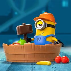 BLOKEES 74837 MINIONS MAGICAL EDITION THE 1ST BULLET JAM FACTORY STEWART FRUIT PROCESSING bộ đồ chơi xếp lắp ráp ghép mô hình Movie & Game MINIONS JELLY FACTORY STUART Phim Và Trò Chơi 31 khối
