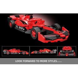 MASAHIRO 33010 33011 CÔNG THỨC XE ĐUA F1 bộ đồ chơi xếp lắp ráp ghép mô hình Speed Champions Racing Cars Đua Xe Công Thức 275 khối
