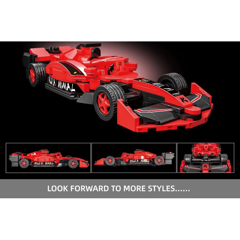 MASAHIRO 33010 33011 CÔNG THỨC XE ĐUA F1 bộ đồ chơi xếp lắp ráp ghép mô hình Speed Champions Racing Cars Đua Xe Công Thức 275 khối
