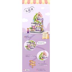 LOZ 8867 CỬA HÀNG QUÀ TẶNG bộ đồ chơi xếp lắp ráp ghép mô hình 420 khối