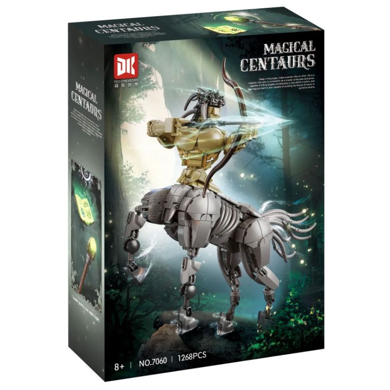 DK 7060 NGỰA MA THUẬT bộ đồ chơi xếp lắp ráp ghép mô hình Creator MAGICAL CENTAURS Sáng Tạo 1268 khối