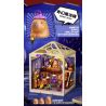 JAKI FK022 SUPER TOWN FANTASY MAGIC SHOP STACKED HOUSE bộ đồ chơi xếp lắp ráp ghép mô hình