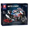REOBRIX 99040 M1000 ĐẦU MÁY 8 tỷ lệ 1:8 bộ đồ chơi xếp lắp ráp ghép mô hình Technic Kỹ Thuật Công Nghệ Cao Mô Hình Phương Tiện 949 khối