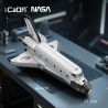CADA DOUBLEE C56052 56052 NASA DISCOVERY SPACE SHUTTLE 1:80 tỷ lệ 1:80 bộ đồ chơi xếp lắp ráp ghép mô hình Creator Sáng Tạo 1827 khối