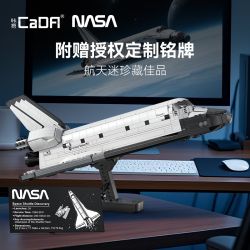 CADA DOUBLEE C56052 56052 NASA DISCOVERY SPACE SHUTTLE 1:80 tỷ lệ 1:80 bộ đồ chơi xếp lắp ráp ghép mô hình Creator Sáng Tạo 1827 khối