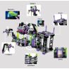 Enlighten 1613 Qman 1613 non  CĂN CỨ BỌN TỘI PHẠM bộ đồ chơi xếp lắp ráp ghép mô hình Space Adventure SPACE ADVENTURE VILLAINS ALLIANCE BASE Thám Hiểm Không Gian 398 khối