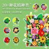 WEKKI 517215 HOA VÀ DÂY LEO bộ đồ chơi xếp lắp ráp ghép mô hình Art
