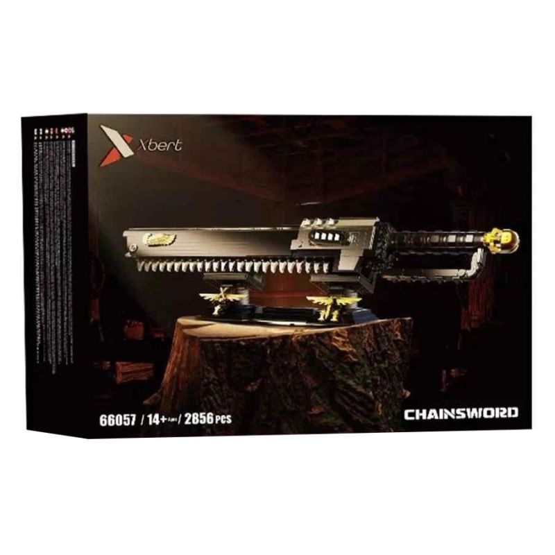 XBERT 66057 WARHAMMER 40K KIẾM SAW CHUỖI LỚN bộ đồ chơi xếp lắp ráp ghép mô hình Movie & Game CHAINSWORD Phim Và Trò Chơi 2856 khối