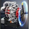 MouldKing 10211 Mould King 10211 ĐỘNG CƠ MÁY BAY SAO bộ đồ chơi xếp lắp ráp ghép mô hình Technic RADIAL AVIATION ENGINE Kỹ Thuật Công Nghệ Cao Mô Hình Phương Tiện 1147 khối