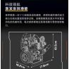 MouldKing 10215 Mould King 10215 ĐỘNG CƠ SIÊU XE KOENIG bộ đồ chơi xếp lắp ráp ghép mô hình Technic SUPERCAR ENGINE Kỹ Thuật Công Nghệ Cao Mô Hình Phương Tiện 739 khối