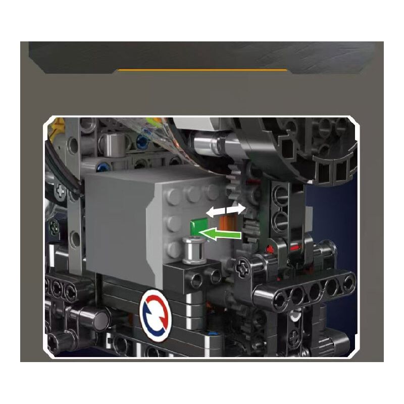 MouldKing 10216 Mould King 10216 ĐỘNG CƠ PHẢN LỰC TUABIN bộ đồ chơi xếp lắp ráp ghép mô hình Technic TURBOJET ENGINE Kỹ Thuật Công Nghệ Cao Mô Hình Phương Tiện 1214 khối