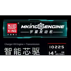 MouldKing 10225 Mould King 10225 ĐỘNG CƠ DODGE V8 TRUYỀN TẢI bộ đồ chơi xếp lắp ráp ghép mô hình Technic V8 ENGINE Kỹ Thuật Công Nghệ Cao Mô Hình Phương Tiện 855 khối