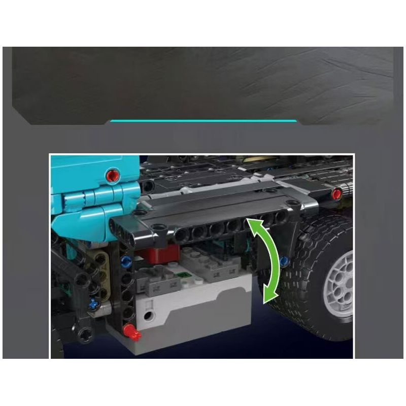 MouldKing 13203 Mould King 13203 ĐẦU KÉO SCANIA bộ đồ chơi xếp lắp ráp ghép mô hình Technic SCANIA TRACTOR HEAD Kỹ Thuật Công Nghệ Cao Mô Hình Phương Tiện 2060 khối