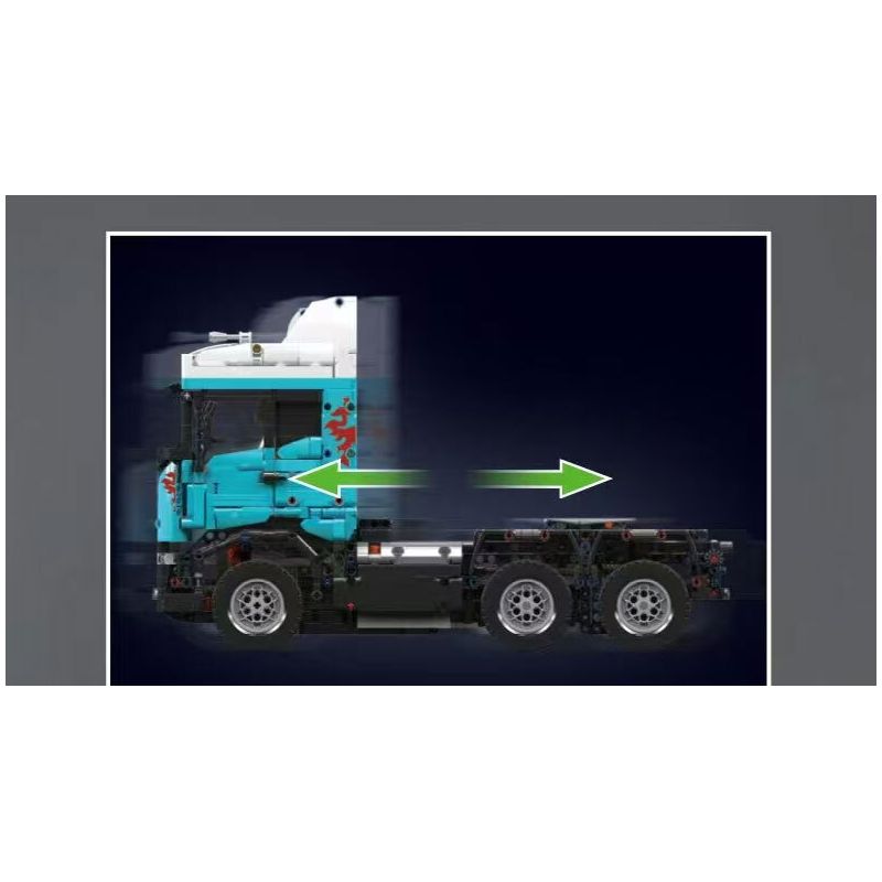 MouldKing 13203 Mould King 13203 ĐẦU KÉO SCANIA bộ đồ chơi xếp lắp ráp ghép mô hình Technic SCANIA TRACTOR HEAD Kỹ Thuật Công Nghệ Cao Mô Hình Phương Tiện 2060 khối